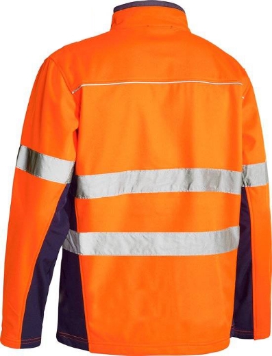 Picture of Bisley, Taped Hi Vis Soft Shell Jacket